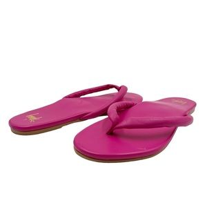 Beek Sunbird Thong Sandals, Fuchsia, Size 9